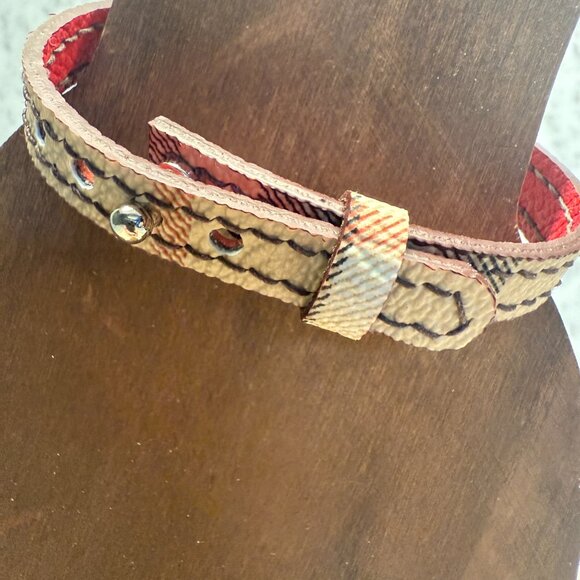 Burberry Upcycled Bracelet - Picture 2 of 2